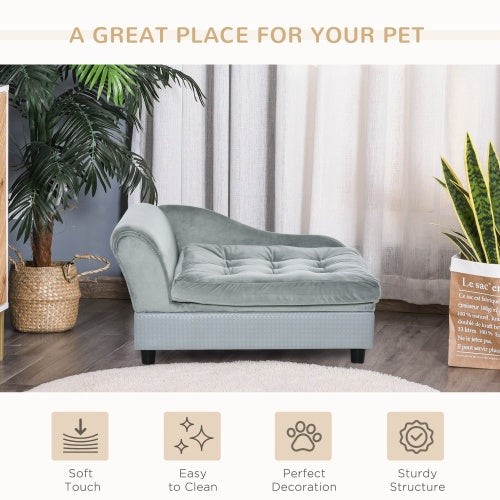 Luxury Small Dog Bed With Hidden Storage