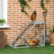 Swing Set With Chicken Perch And Hen Ladder, Chicken Coop Toys