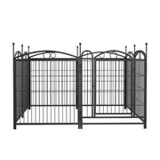 32 Inch 8 Panel Metal Dog Fence Pet Outdoor Playpen